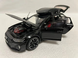 1:24 Audi RS6 Avant Station Wagon Diecast Car Model