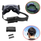 For AVATA FPV Goggles 2 V2 Headband Back Battery Clip Hanging Bracket Holder Box