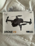 Drone V9 8K Ultra HD Camera with Dual Sensors and 2 Battery Packs
