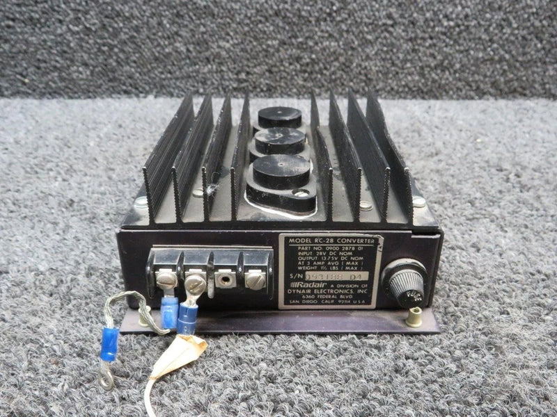 0900-2878-01 Radair RC-28 Converter (Volts: Input 28, Output 14)
