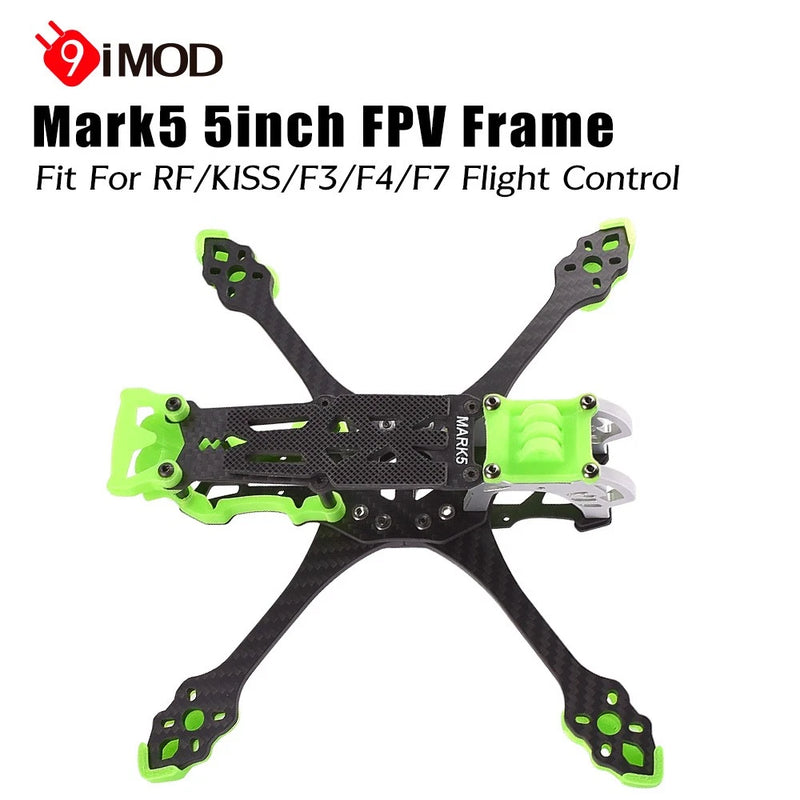 9IMOD Mark5 FPV Frame 5" 225MM Carbon Fiber  Print For FPV Freestyle Drones