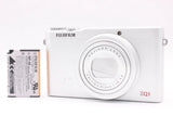 Fujifilm XQ1 Silver Compact Digital Camera Tested Working Seller Japan