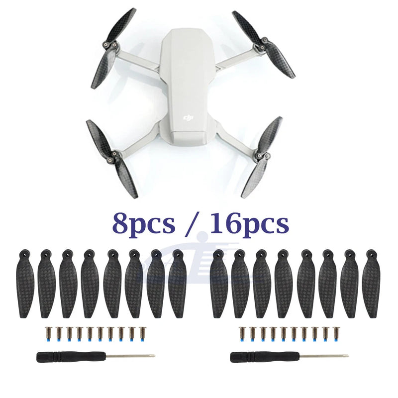 Low-Noise Propellers Carbon Fiber Prop Blade For DJI Mavic Mini 2 SE Accessories