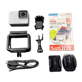GoPro Hero 7 Waterproof Digital Action Camera 4K HD Video Touch Screen - White