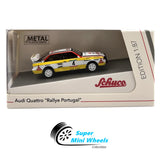 Schuco - 1:87 HO Scale - Audi Quattro "Rallye Portugal" #4 - Diecast Model