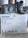 PANASONIC LUMIX DMC-L1 Digital Camera Body Black Excellent With 14-42mm lens
