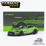 Tarmac Works 1:64 GT Black Series Green  Diecast Model Car