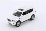 Nissan Patrol Y62, White - Tayumo TM15213W - 1/36 scale Diecast Model Toy Car