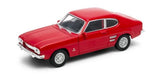 Welly 1969 Ford Capri Red 1:34 1:39 Scales 4.5 Inch Diecast Model in Box