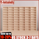 Wooden Car Model Display Case Wall Display Shelf for Model Matchbox Toy Storage