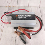 Black & Decker 1000w Power Converter VEC049DCB w/ Cables Used - TESTED WORKING