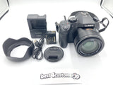 Panasonic Lumix DMC-FZ1000 Digital Camera Black Tested working Japanese only