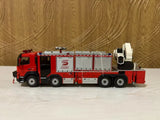 1/50 SANY JY200 Emergency Fire Rescue Major Fire Truck Volvo Diecast Car Toy