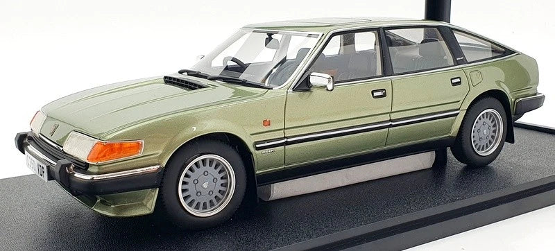 Cult 1/18 Scale Resin - CML200-1 - Rover 3500 Vanden Plas Opaline - Met Green