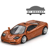 MINI GT MCLAREN F1 1/64 DIECAST MODEL CAR YQUEM ORANGE MGT00817