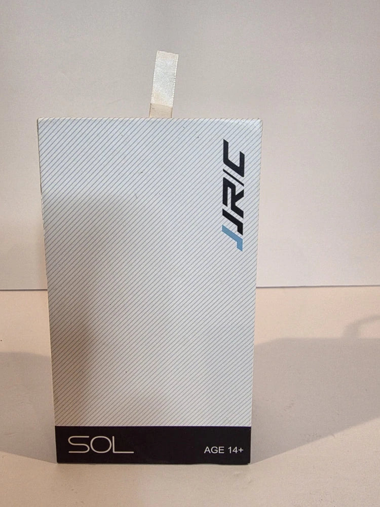 JJRC SOL ultrathin foldable drone box with age 14+ label