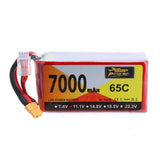 For FPV Drone 65C High Rate 11.1V 7000mAh FPV RC drone w/ XT60 Connector