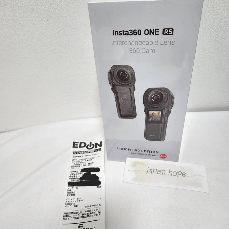 Ship within 2days FEDEX Insta360 ONE RS 1-Inch 360-degree Edition Camera New JP