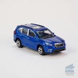1/64 Subaru Forester Model Car Alloy Diecast Toy Vehicle Collection Gift Blue