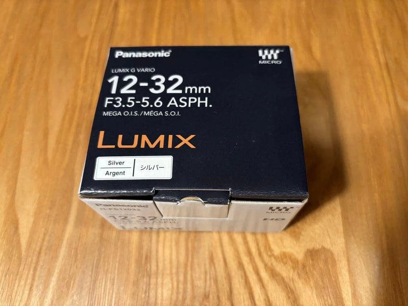 Panasonic Standard Zoom Lens Lumix Silver H-FS12032-S