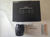 Fujifilm XC 15-45mm F3.5-5.6 OIS PZ Lens Black with Original Box, Filter Include