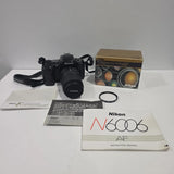 Nikon N6006 AF 35mm With Nikkor 80-200mm Fr.5-5.6 & Sigma 100-300 F4.5-6.7 Lens