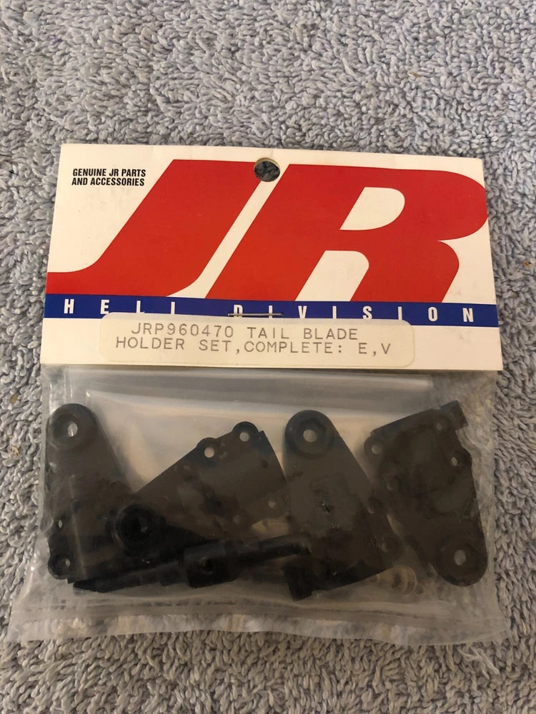 JR RC Helicopter Tail Blade Holder Set, Complet E, V JRP960470 960470 ERGO Vigor