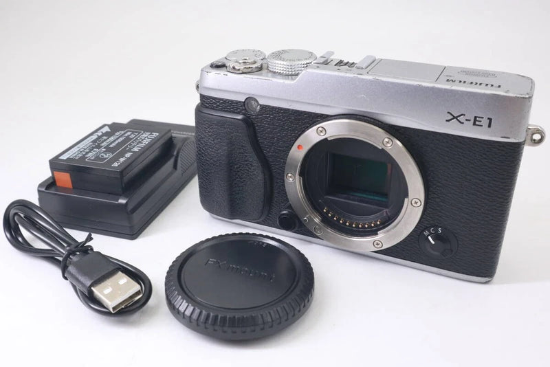 Fujifilm X-E1 Digital SLR Camera 16.3MP Black Body Tested Working  from Japan