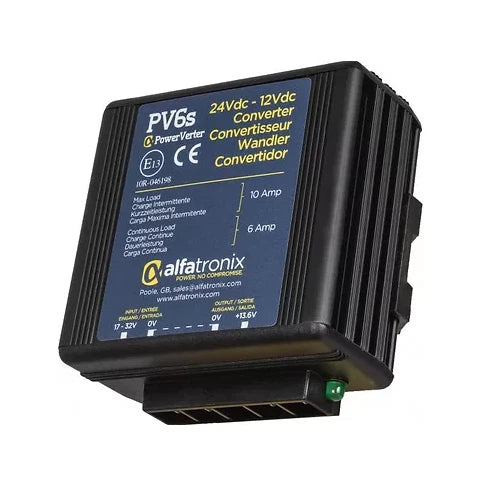 POWERVERTER PV6S PRO VOLTAGE REDUCER 6-10A HIGH QUALITY CONVERTER INPUT 7-32V DC
