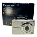 Panasonic Lumix DMC-LS75 7.2MP Silver Digital Camera With Mega O.I.S works