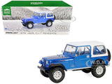 1978 JEEP CJ-7 RENEGADE CAPTAIN BLUE 1/18 DIECAST MODEL BY GREENLIGHT 19139