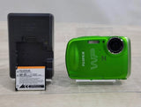 Fujifilm FinePix Z33WP Green Digital Camera Tested Good Condition