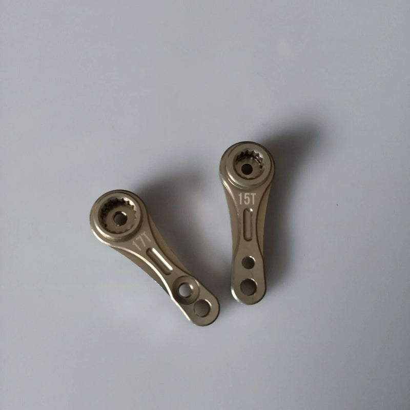 6pcs Alloy CNC 15/17T servo arm for Baja 5b Rovan LT Losi 5ive-t 1/5 Rc car
