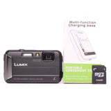 Panasonic LUMIX DMC-FT30 16.1MP Digital Camera - Black - MINT