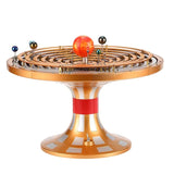 TECHING Metal Solar System Kit DIY Electric Model Copy Classics DM405 Metal Gear Battery