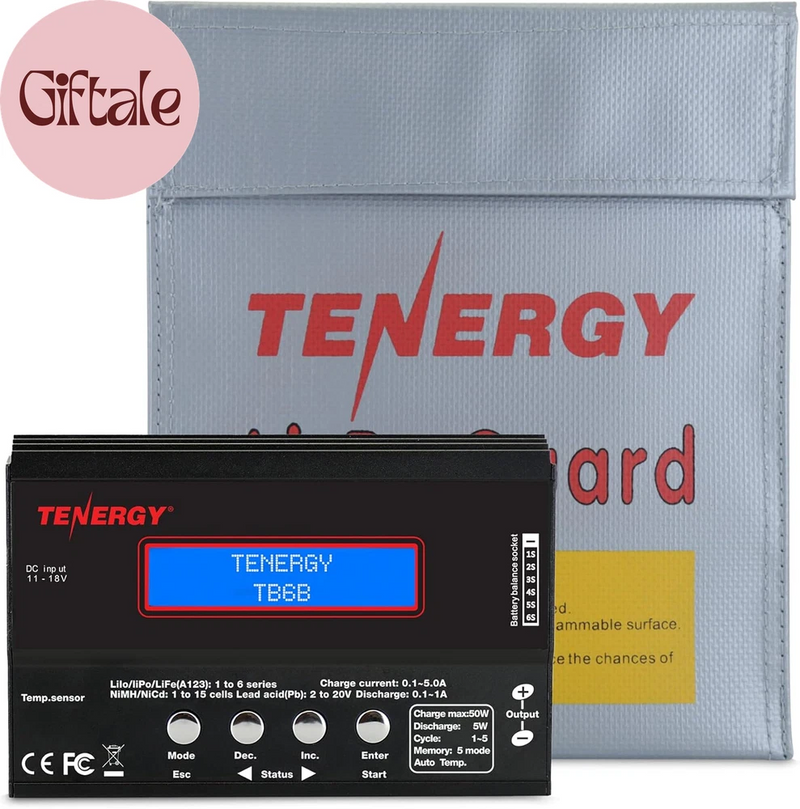 1S-6S Digital Battery Pack Charger for Li-Fe/Li-Po/Nicd/Nimh Packs Balance Charg