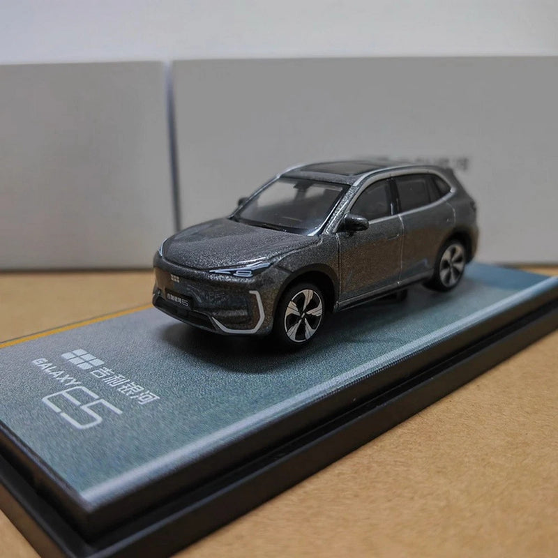 1/64 Scale Geely Galaxy E5 Grey Diecast Car Model Toy Collection Gift