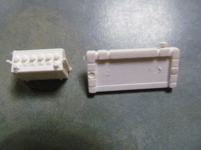 1962 Pontiac Bonneville  AMT Model car radiator & battery Battery