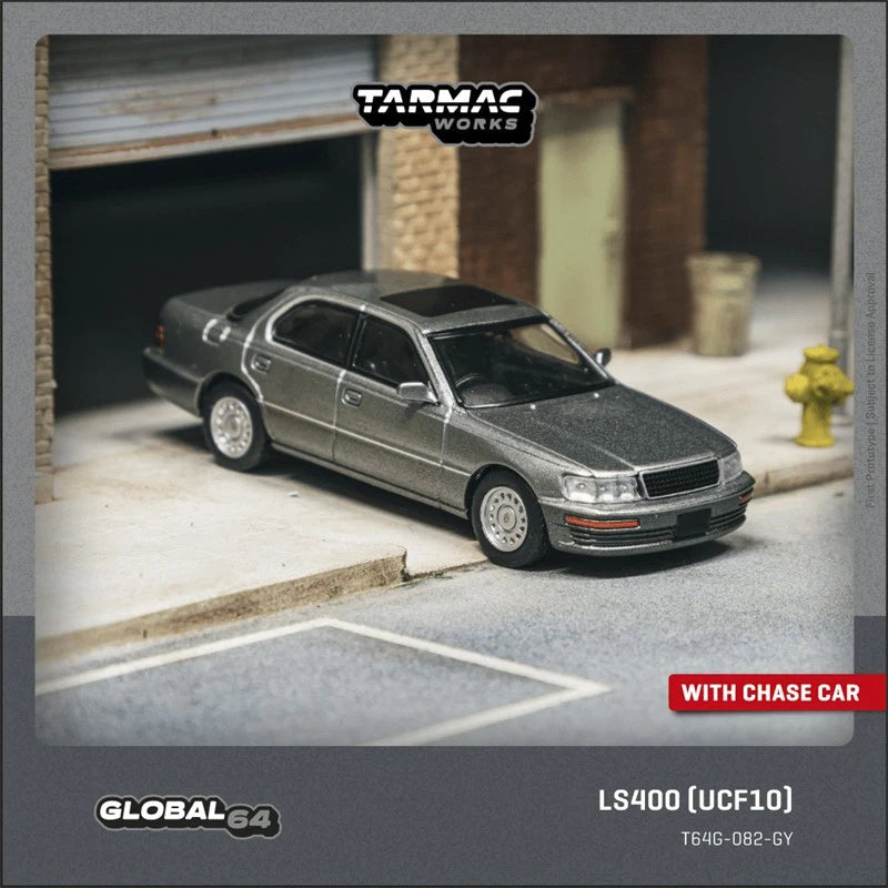 Tarmac Works 1:64 LS400 (UCF10) Flint Grey Diecast Model Car
