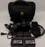 Panasonic LUMIX DC-S1 Mirrorless Camera Black w/ Built-in Flash & Accessories