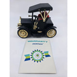 Heritage 1917 Model Car Radio Vintage Black Gold Collectible Decor 9V Battery Battery