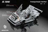 Topart 1:64 LBWK Countach Grey Diecast Model Car