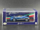 CM Model Pagani Huayra Tri-Color Carbon Blue 1/64