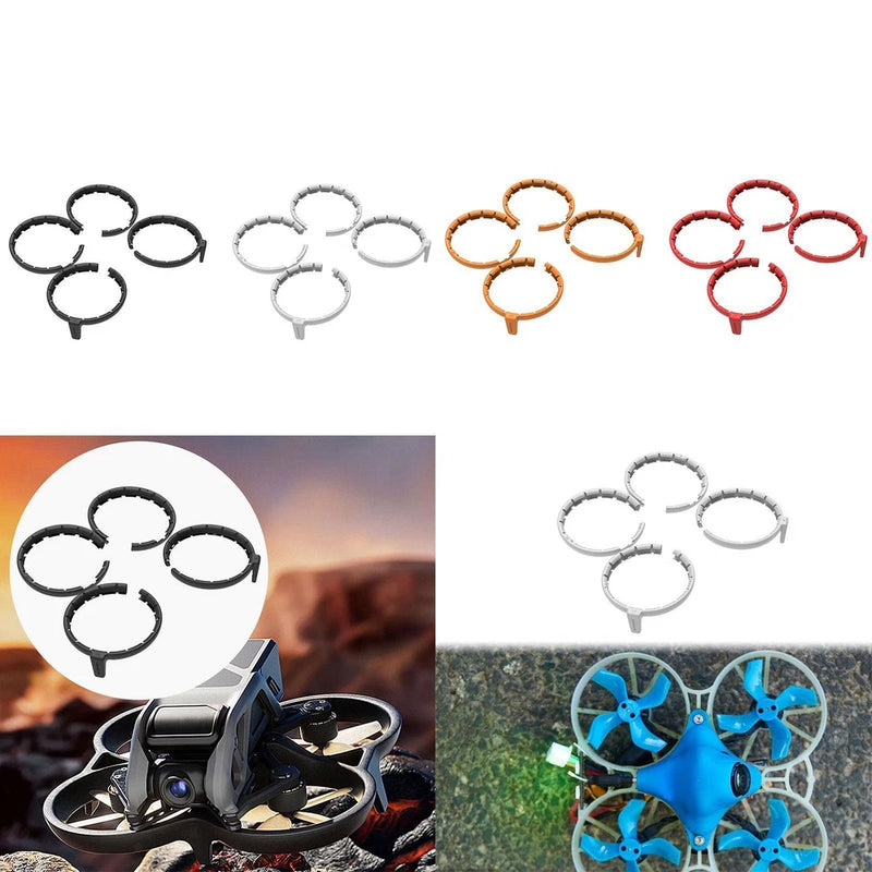 4Pcs RC Drone Propeller Guard Prevent Scratches Fully Enclosed Crash Guard Cover