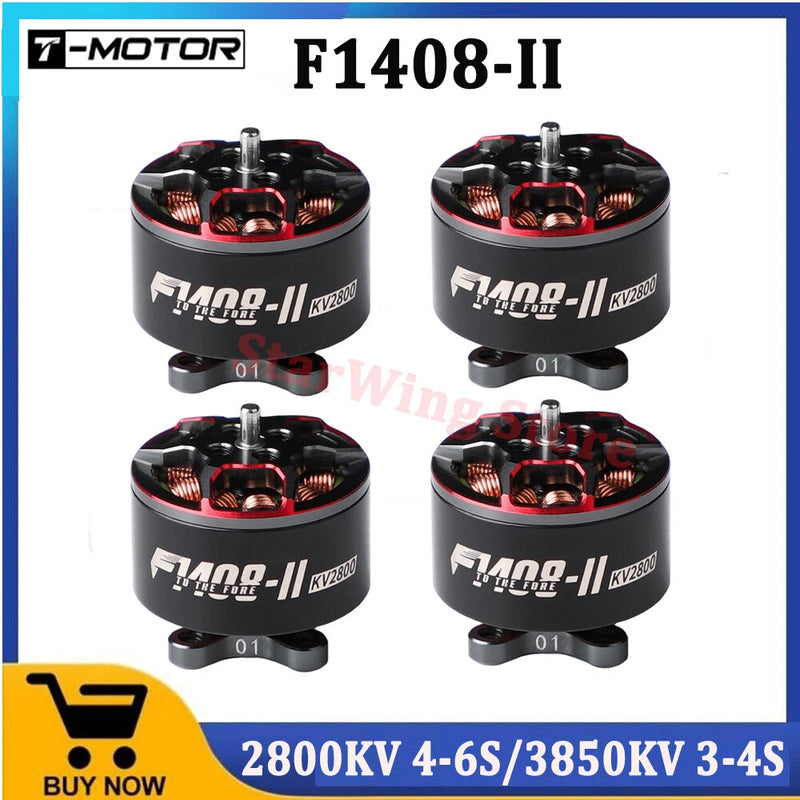 T-Motor F1408-II 2800KV 3850KV Brushless Motor for RC FPV Cinewhoop Drone