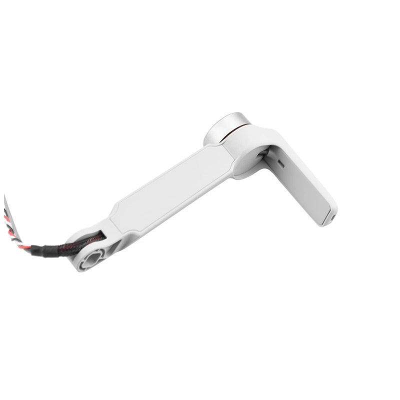 DJI Mini 2 replacement drone arm spare part, white arm with motor mount and cable