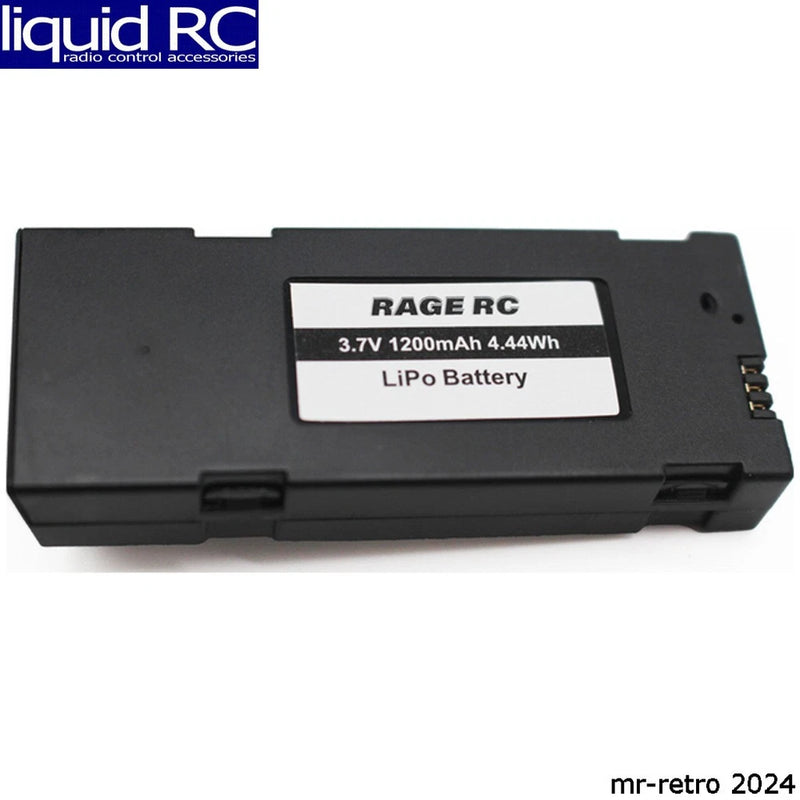 Rage RC 4613 1S 3.7V 1200mAh Battery;