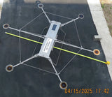 6 motor drone frame for heavy lifting in Taitanium