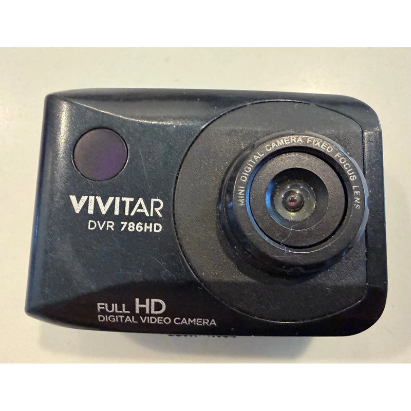 Vivitar DVR 786HD Action Camera Full HD 1080p Digital Video Camera Black
