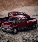 BN GOC 1:64 Red Topkick C4500 Muscle Pickup Truck Model Diecast Metal Car